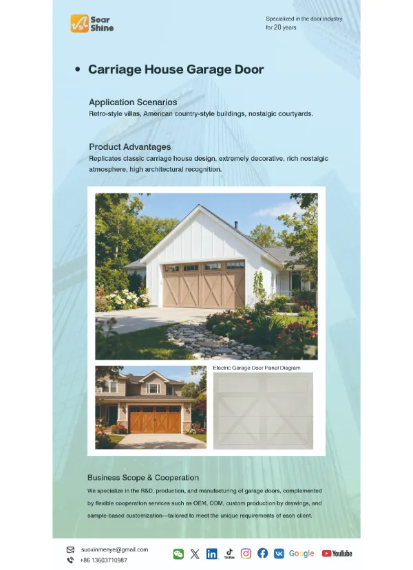 Carriage House Garage Doors