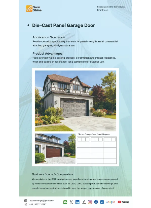 Stamped Garage Doors