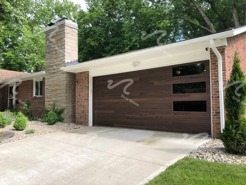 Wooden Panel Garage Doors