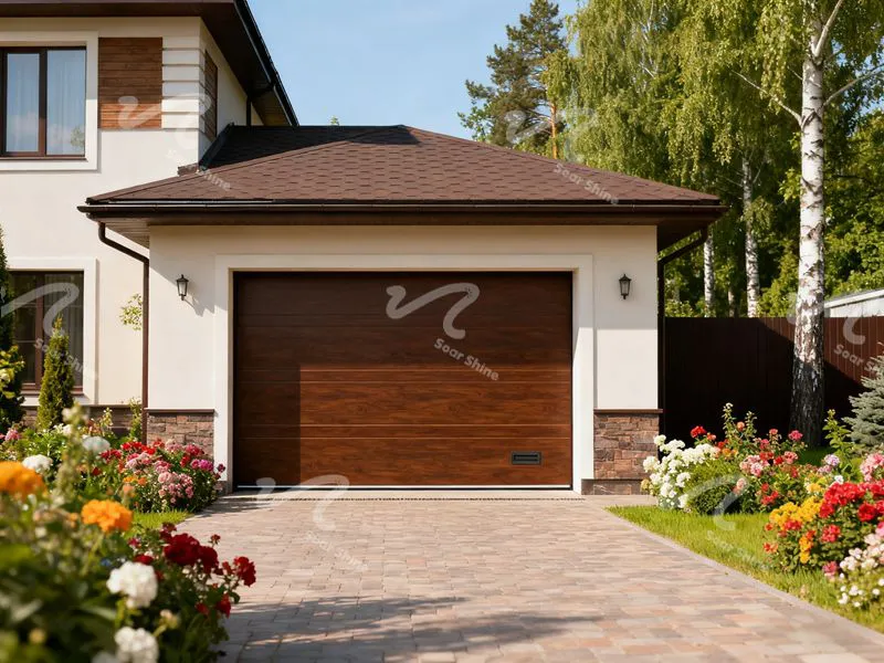 Wooden Panel Garage Doors