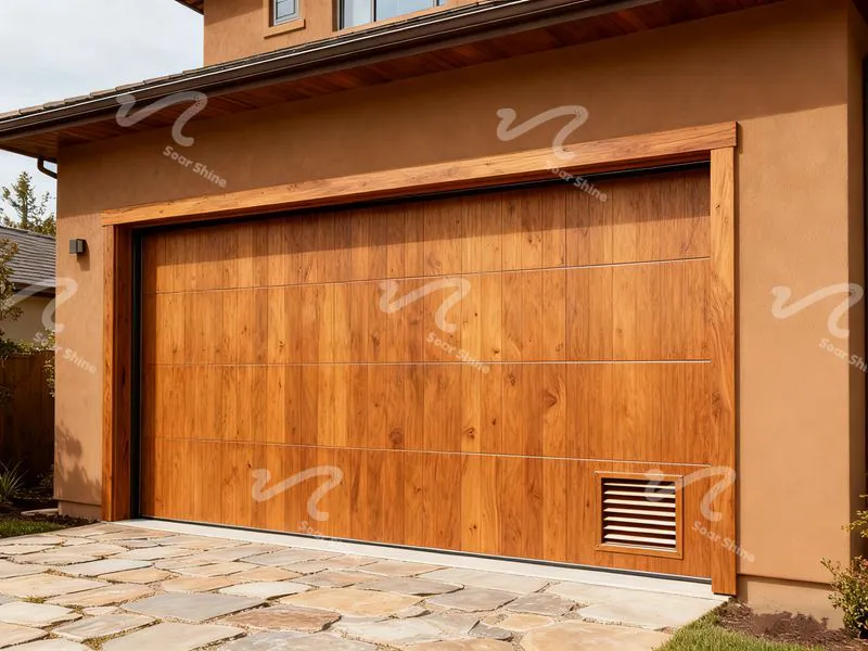 Wooden Panel Garage Doors