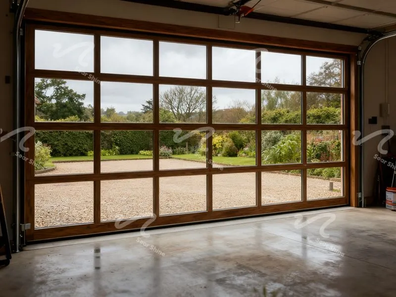 Full-View Aluminum Garage Door
