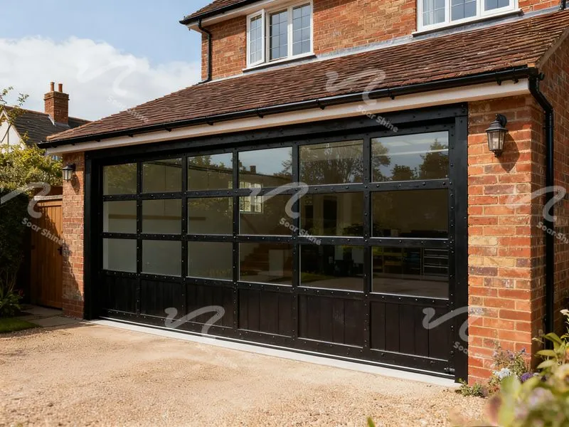 Full-View Aluminum Garage Door