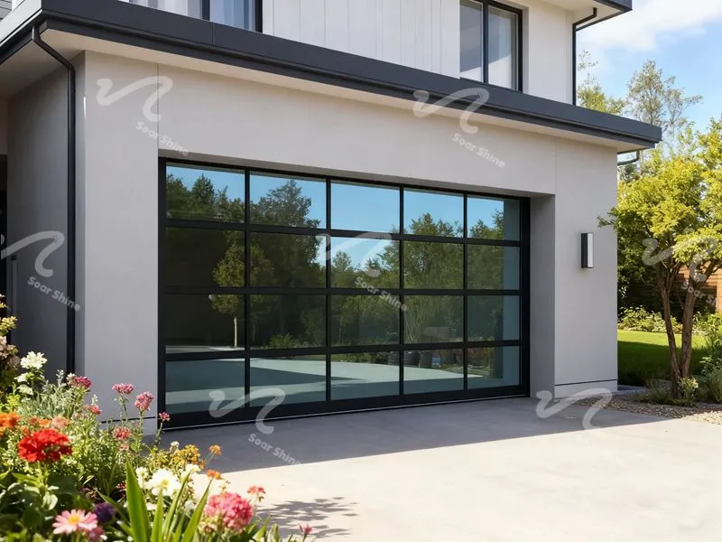 Full-View Aluminum Garage Door