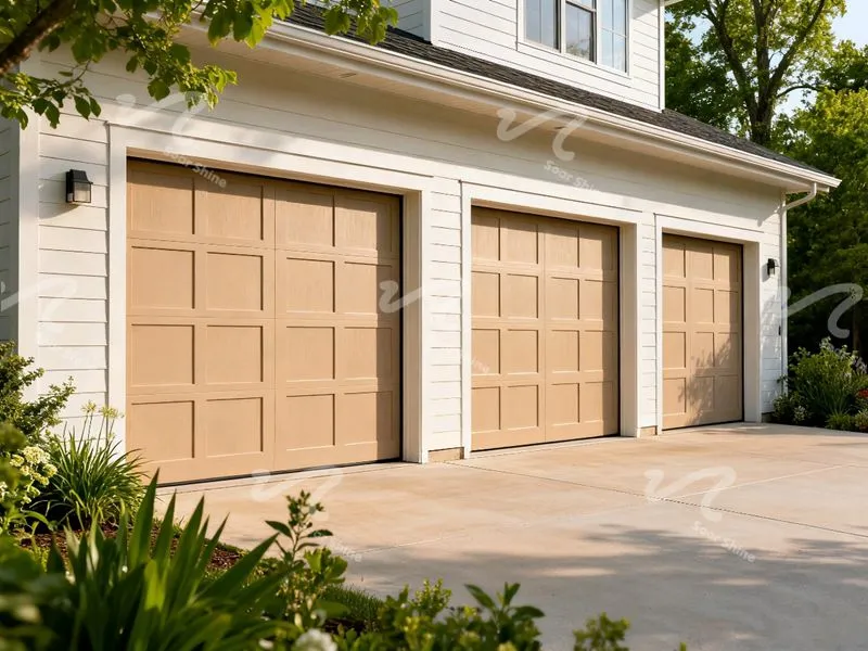 Recessed Panel Garage Doors