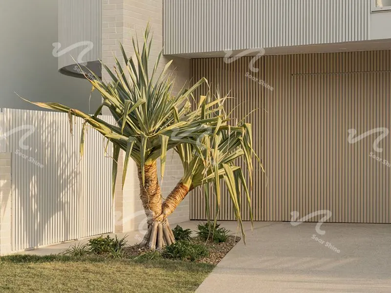 Aluminum Alloy Grille Garage Doors