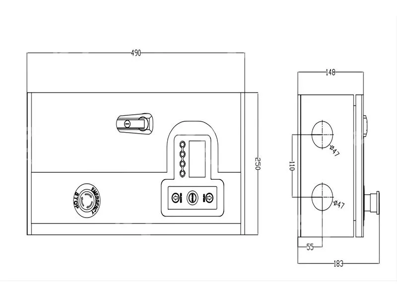 Industrial Overhead Door Opener
