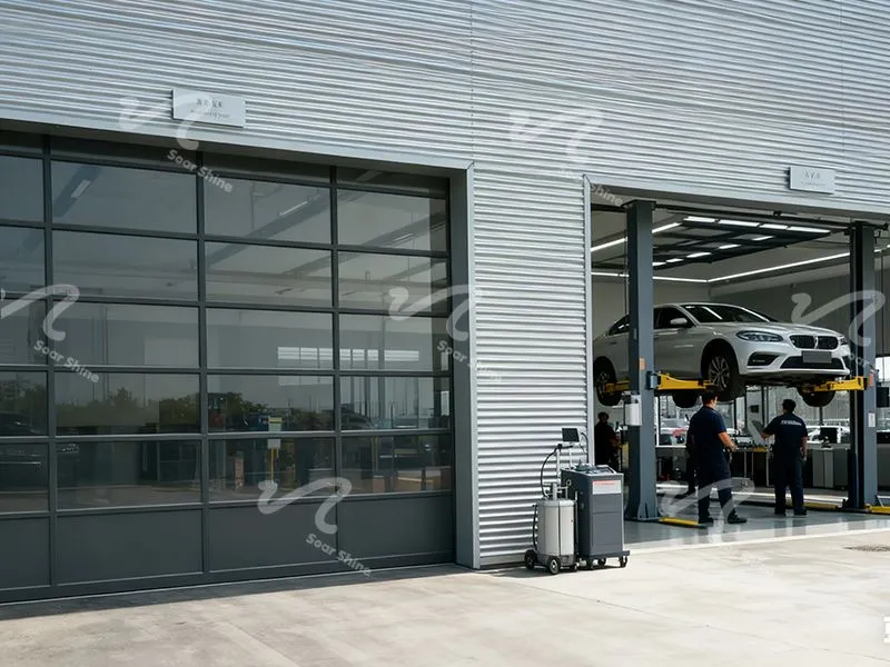 Full-View Aluminum  Lift Door