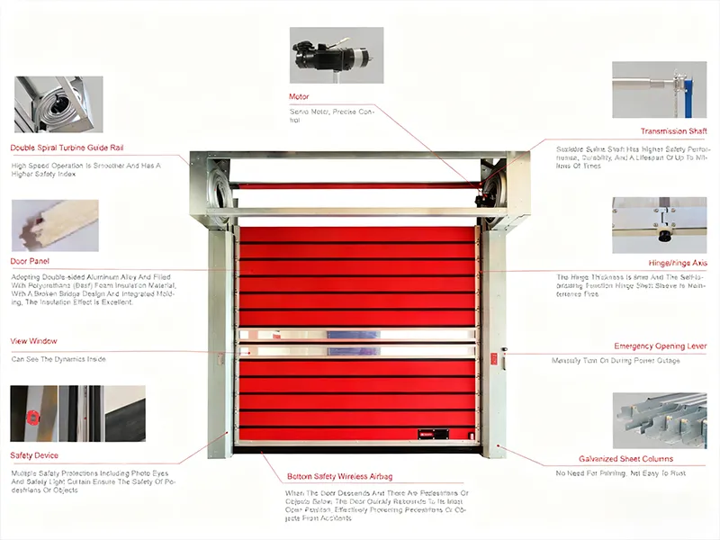 High-speed Turbine Rolling Door