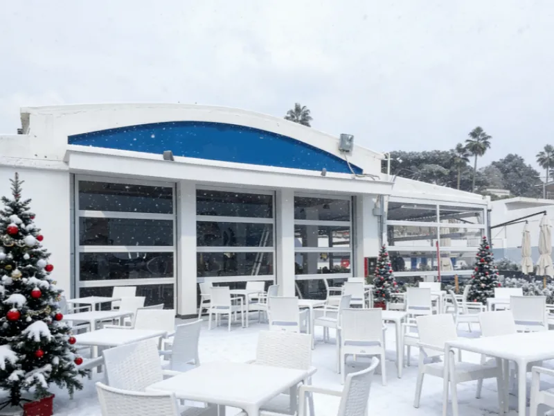 Commercial Aluminum  Lift Door