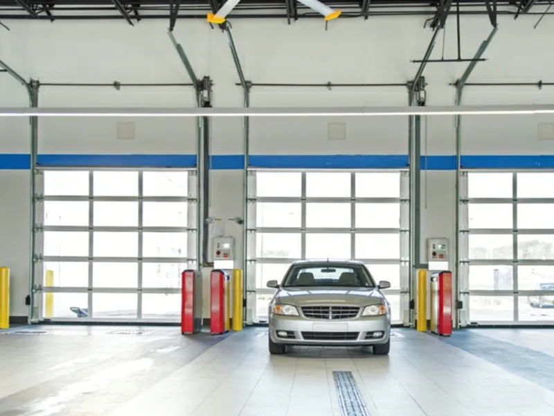 Commercial Aluminum  Lift Door