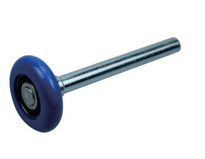 Black Nylon Roller with bearing, 4″&7″ Stem