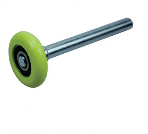 Black Nylon Roller with bearing, 4″&7″ Stem