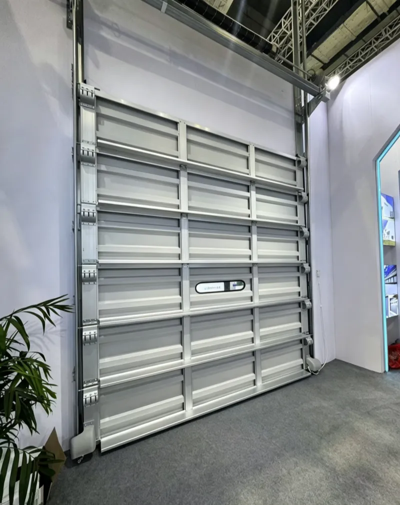 Industrial Aluminum single plank Sectional Door
