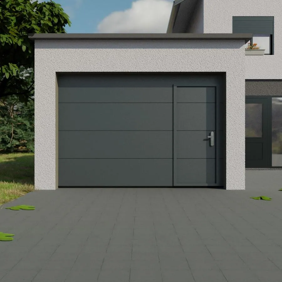 Modern Flush16x7ft , 9x7ft garagedoor
