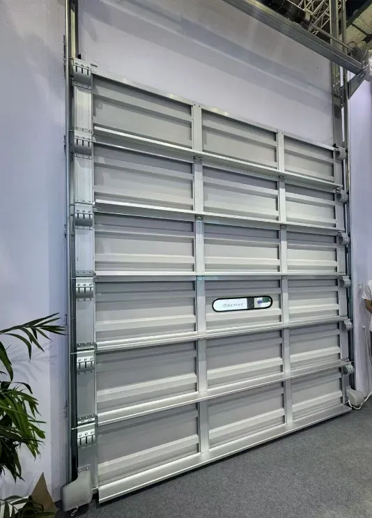 Industrial Aluminum single plank Sectional Door
